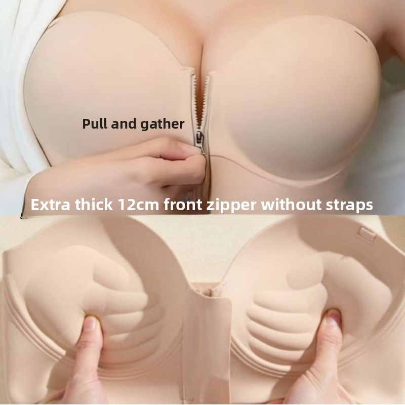 Strapless Bra Adhesive - KUCLUT Push Up Strapless Bra 12cm