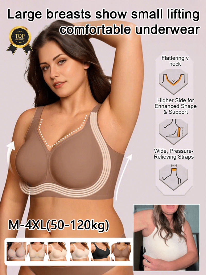 Push-Up Lifting Wireless Bra,  - Mastectomy Bra Pocket 评论和价格