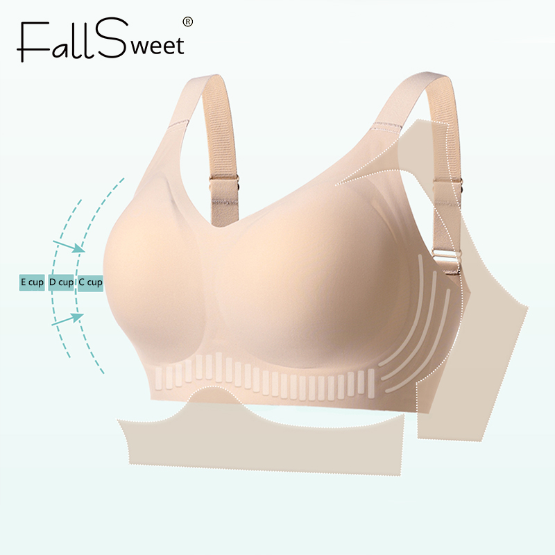 FallSweet Women Push-Up Seamle - Mastectomy Bra Pocket 评论和价格