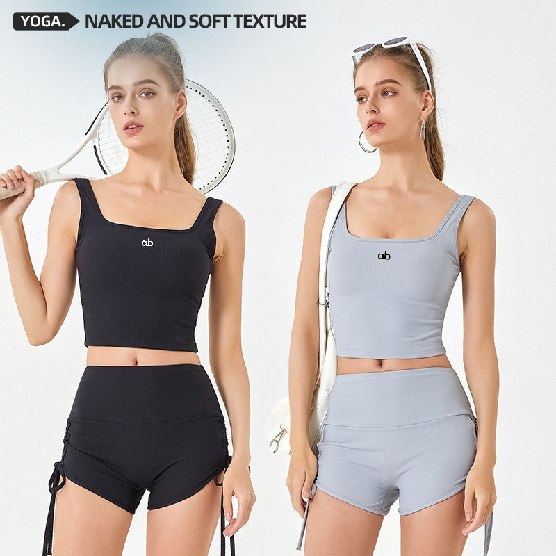 Women Summer Ribbed Yoga Tank  - Underwire Bra Padded 评论和价格