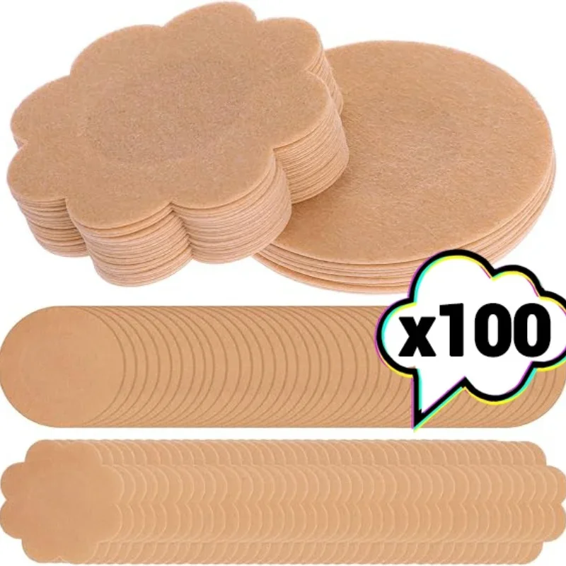 10/100pcs Women Nipple Cover S - Strapless Bra Adhesive 评论和价格